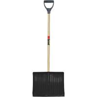 Nordic Snow Shovel, Polypropylene Blade, 17-3/4" Wide, D-Grip Handle Superchem Industries