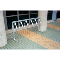 Style Bicycle Rack, Galvanized Steel, 12 Bike Capacity Superchem Industries