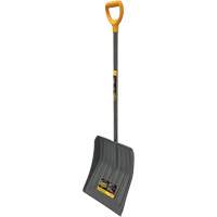 Pro Snow Shovel, Polypropylene Blade, 13-7/8" Wide, D-Grip Handle Superchem Industries