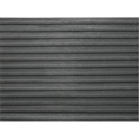 Entrance Mats, Runner, 3' x lin.ft x 1/8", Black Superchem Industries