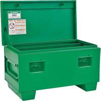 Chest Box, 36" W x 19" D x 17" H, Green Superchem Industries