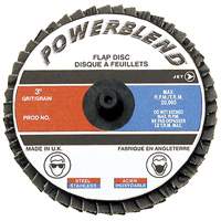 POWERBLEND Roll-on Flap Disc, 2" x Type R, Z120 Grit, Zirconia Alumina Superchem Industries