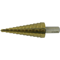 Foret &eacute;tag&eacute; M35 de premi&egrave;re qualit&eacute; JET-KUT Super, 3/16" - 7/8", Incr&eacute;ments de 1/16", Acier rapide Superchem Industries