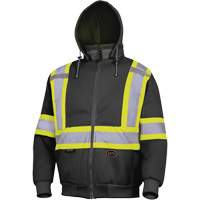 6925BK Chandail &agrave; capuchon, 3T-Grand, Noir Superchem Industries