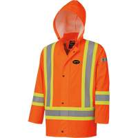 5892 High Visibility Flame Resistant Waterproof Jacket, 2X-Large, High Visibility Orange Superchem Industries