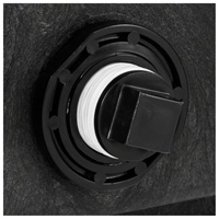 R&eacute;servoir de stockage, 69" p x 63,25" la x 25" h, Capacit&eacute; 2500 lb, Noir Superchem Industries