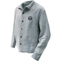 Welder Jacket, Leather, 2X-Large, Grey Superchem Industries