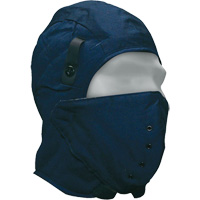 Classic Hardhat Liner with Face Mask, Fleece/Cotton Lining, One Size Superchem Industries