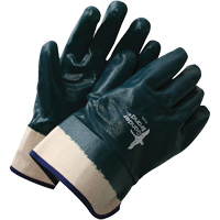 Deny Coated Gloves with Safety Cuffs, One Size, Nitrile Coating, Cotton Shell Superchem Industries