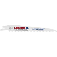 Lame de scie alternative pour le bois, Bim&eacute;tal, 6 Dents par pouce, 6" lo x 3/4" la Superchem Industries