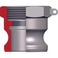 Adaptateur &agrave; came et cannelure Dixon Superchem Industries