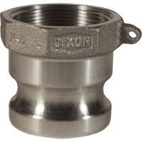Adaptateur &agrave; came et cannelure Dixon Superchem Industries