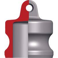 Bouchon anti-poussi&egrave;re &agrave; came et cannelure Dixon Superchem Industries