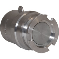 Adaptateur &agrave; baionnette &agrave; d&eacute;saccouplement &agrave; sec Superchem Industries