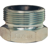 Boss Ground Joint Spud, Steel, 1", Female NPT Superchem Industries