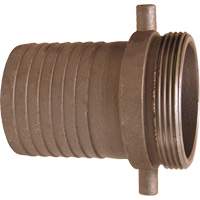 King Short Shank Suction Coupling, Aluminum, 1-1/2" Superchem Industries