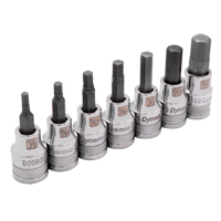 Standard SAE Socket Set, 7 Pcs Superchem Industries