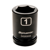 SAE Socket, Impact, 3/4", 3/4" Drive, 6 Points Superchem Industries