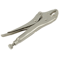 Locking Pliers, 5" Length, Curved Jaw Superchem Industries