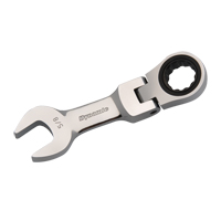 SAE Stubby Flex-Head Ratcheting Wrench Superchem Industries