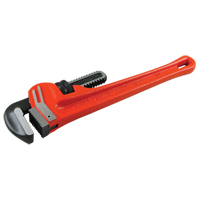 Pipe Wrench, 1-1/2" Jaw Capacity, 10" Long Superchem Industries