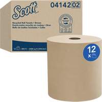 Serviettes en rouleaux durs Universel  de Scott, 1 pli, Standard, 800' lo Superchem Industries
