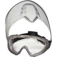 Capstone&reg; Shield Safety Goggles with Removable Faceshield, Clear Lens, Anti-Fog, Direct/Closed Vent Superchem Industries