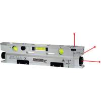 Niveau torpille &agrave; laser aimant&eacute; Superchem Industries