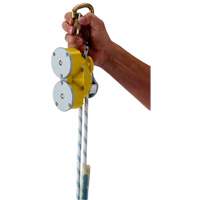 DBI-SALA&reg; Rollgliss R550 Rescue & Descent Device, 100' L, Kernmantle Lifeline Superchem Industries