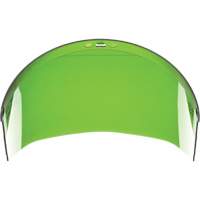&eacute;cran facial, Polycarbonate, Teinte Vert Superchem Industries