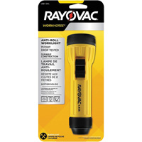 Lampe de poche avec anneau d'accrochage Workhorse, DEL, 20 lumens, Piles D Superchem Industries