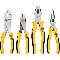 Bi-Material Pliers Set, 4 Pieces Superchem Industries