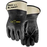 Gants enduits Pigs in a Blanket, Taille unique, R&ecirc;vetement PVC/Nitrile Superchem Industries
