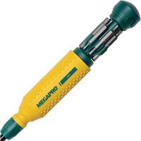 Original Hex 15-in-1 Multi-Bit Screwdriver, 8-37/50" L, Textured Handle Superchem Industries