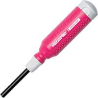 Original Pink 15-in-1 Multi-Bit Screwdriver, 8-37/50" L, Textured Handle Superchem Industries