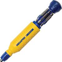 Original Stainless Steel 15-in-1 Multi-Bit Screwdriver, 8-37/50" L, Textured Handle Superchem Industries