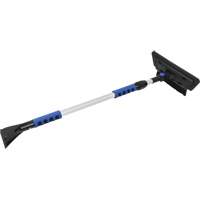 Snow Brush, Telescopic, EVA Foam Blade, 48" Long, Black/Blue Superchem Industries
