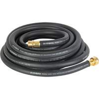 Contractor Duty Rubber Hose, Rubber, 5/8" dia. x 25' Superchem Industries