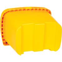 Salt & Sand Storage Bins, With Hasp, 21" x 27" x 26", 4.24 cu. ft., Yellow Superchem Industries