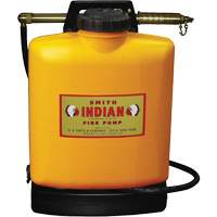 Pompe &agrave; incendie Indian, 5 gal. (18,9 L), Plastique Superchem Industries