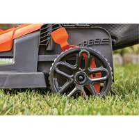 Lawn Mower with Comfort Grip Handle, Push Walk-Behind, Electric, 15" Cutting Width Superchem Industries