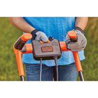 Lawn Mower with Comfort Grip Handle, Push Walk-Behind, Electric, 17" Cutting Width Superchem Industries