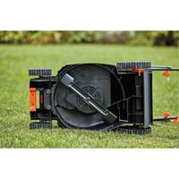 Lawn Mower with Comfort Grip Handle, Push Walk-Behind, Electric, 17" Cutting Width Superchem Industries