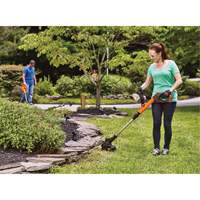 Max* Cordless 2-Speed String Trimmer/Edger Kit, 12", Battery Powered, 20 V Superchem Industries