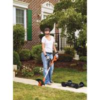 20V Max* Cordless 3-in-1 Compact Mower Kit, Push Walk-Behind, Battery Powered, 12" Cutting Width Superchem Industries