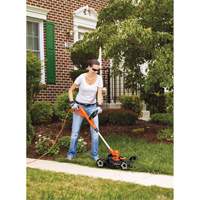 3-in-1 Compact Mower, Push Walk-Behind, Electric, 12" Cutting Width Superchem Industries