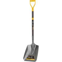Serrated Snow Shovel, Tempered Steel Blade, 11-7/10" Wide, D-Grip Handle Superchem Industries