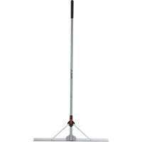 Landscaping Level Rake with Folding Head, Fibreglass Handle, 36" W, Aluminum Blade Superchem Industries