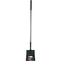 Square Point Shovel, Wood, Ergonomic Straight Handle, 62" Long Superchem Industries