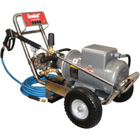 Hot & Cold Water Pressure Washer with Time Delay Shutdown, Electric, 500 psi, 4 GPM Superchem Industries